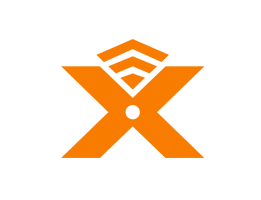 xolution x network orange logo